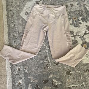Beige Mesh Panel Leggings very soft from Victoria’s Secret